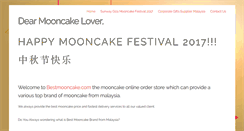 Desktop Screenshot of bestmooncake.com